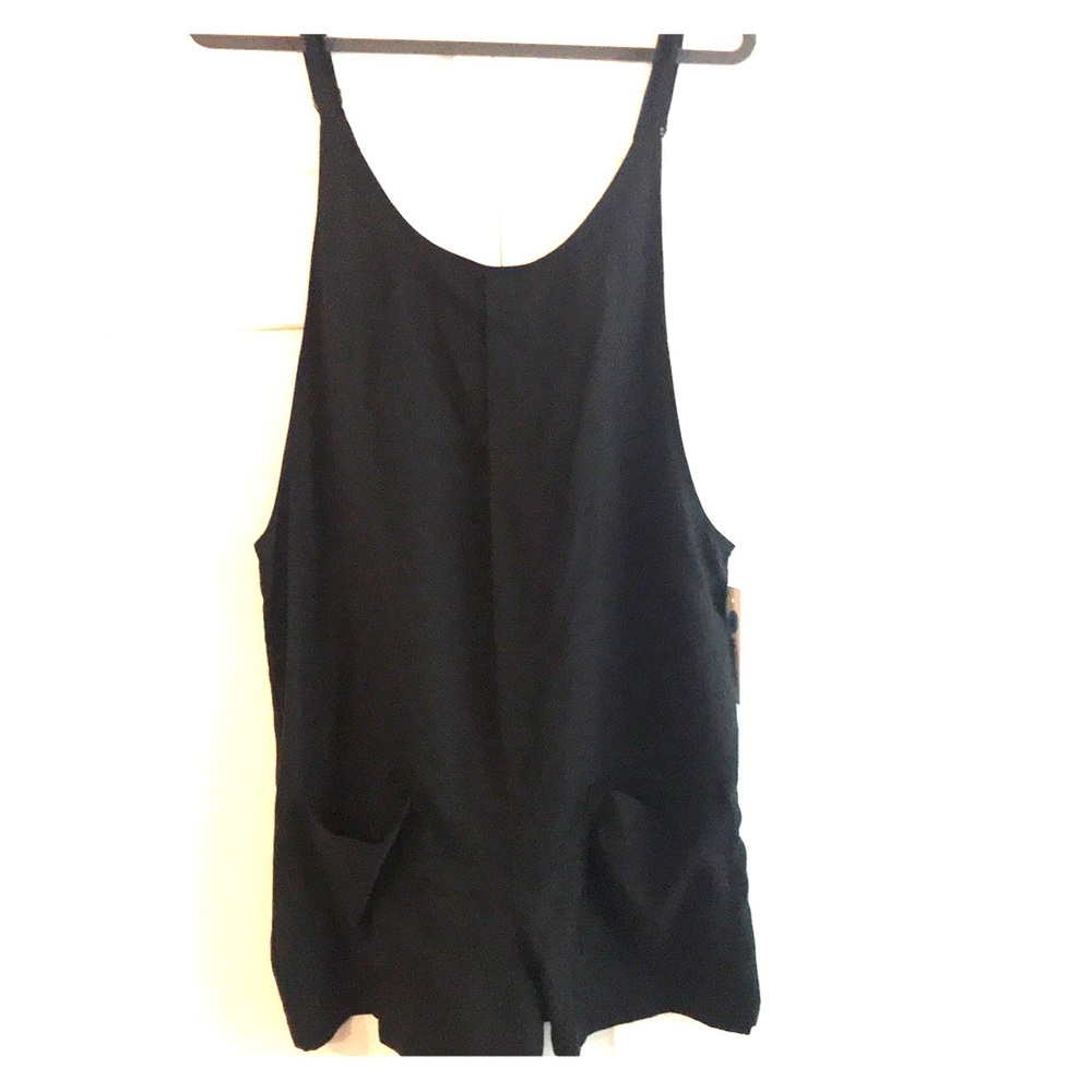 Black Shorts Gracie Romper